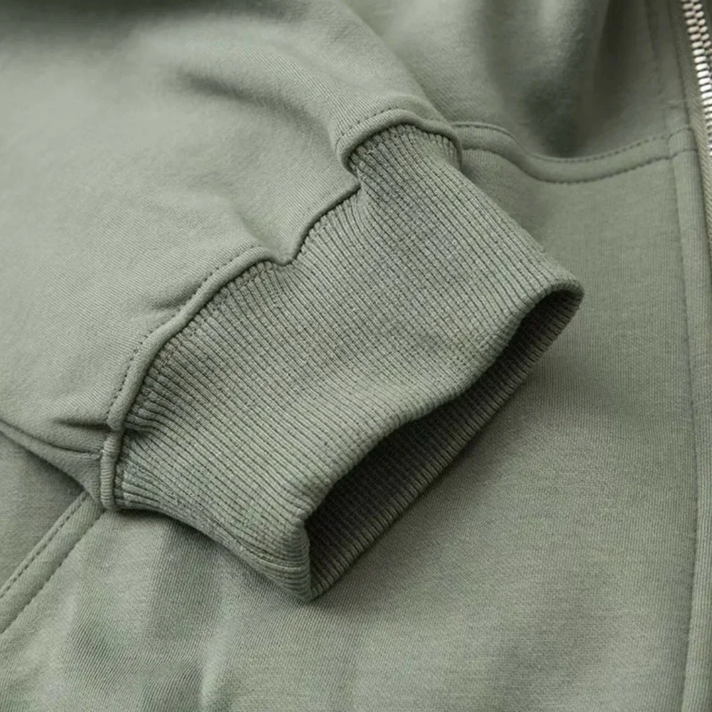 ｛Brandy❤️Melville｝Brand New Christy Hoodie/onesized fit, zip-up - Picture 8 of 10